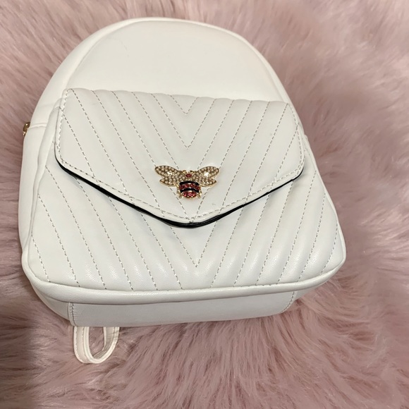 Deluxity Bags Host Bright White Small Backpackpurse